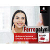 FERROPOLYN DIETARY SUPPLEMENT ( VITAMIN C + IRON AS FERROUS BISGLYCINATE + FOLIC ACID + VITAMIN B12 ) 30 HARD GELATIN CAPSULES